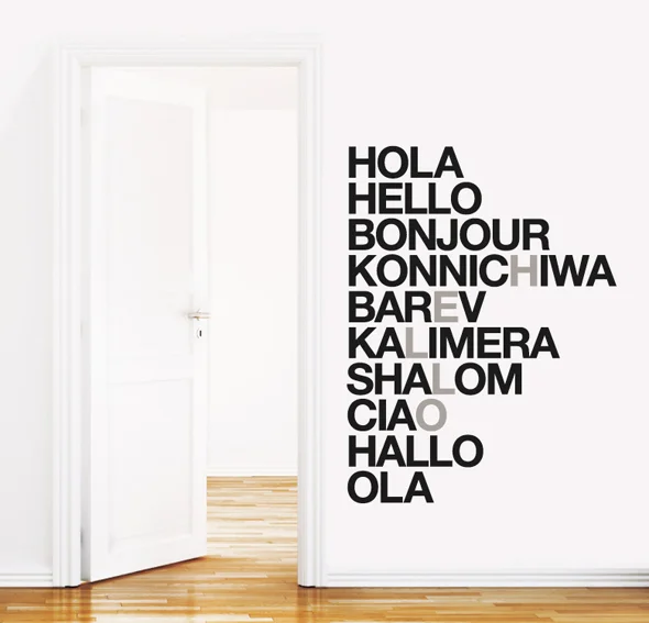 Vinilo hello