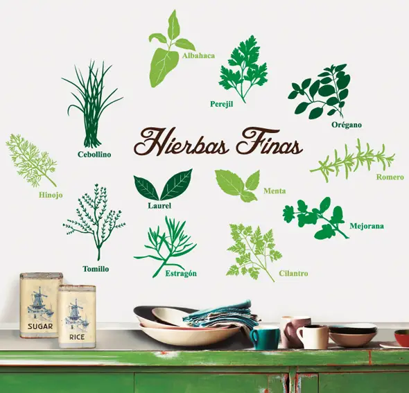 Vinilo hierbas finas