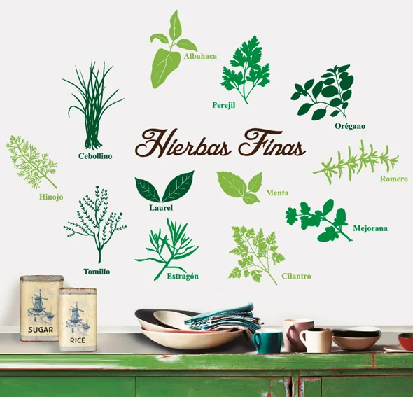 Vinilo hierbas finas