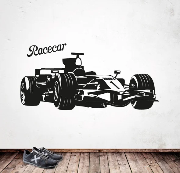 Vinilo racecar