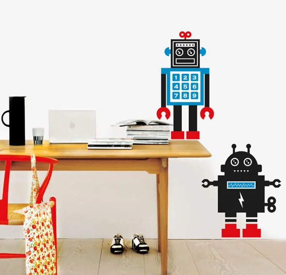 Vinilo robots