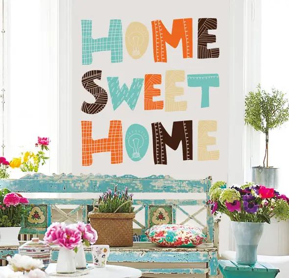 Vinilo sweet Home