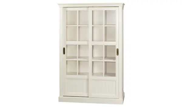 Vitrina 2 puertas correderas vintage Sucres