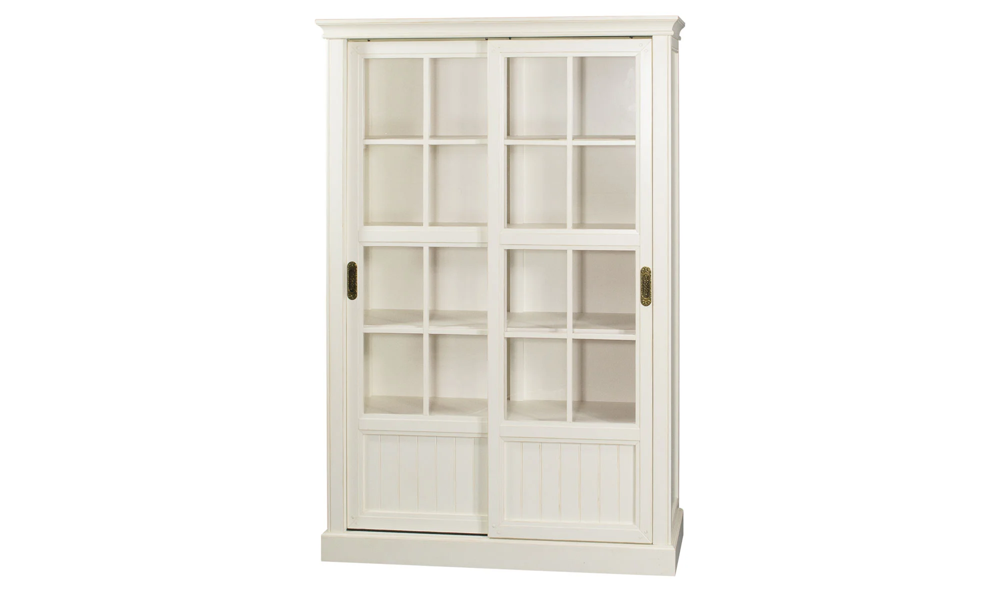 Vitrina 2 puertas correderas vintage Sucres