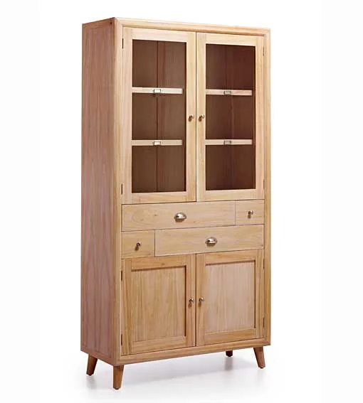 Vitrina 4 Cajones 4 Puertas Bromo
