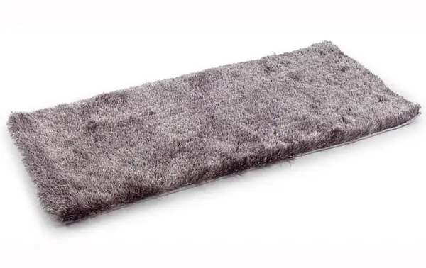 Alfombra Shaggy Pelo Fino Gris