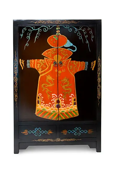 Armario Oriental Kimono Negro