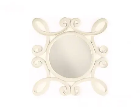 Espejo Vintage Blanco
