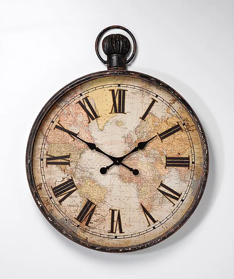 reloj Mapa Mundi