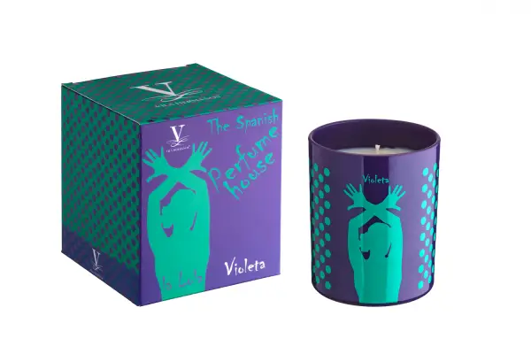 Vela Colección La Lola Violeta