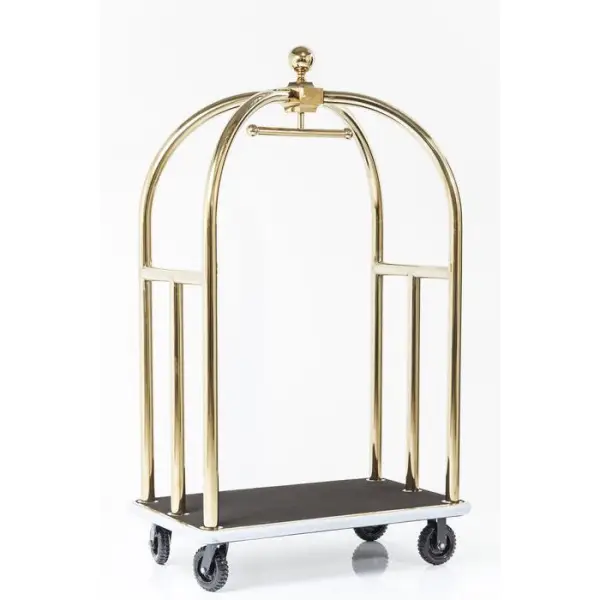 Portaequipajes vintage Vegas dorado