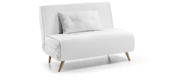 Sofá cama blanco Moderno Tupana