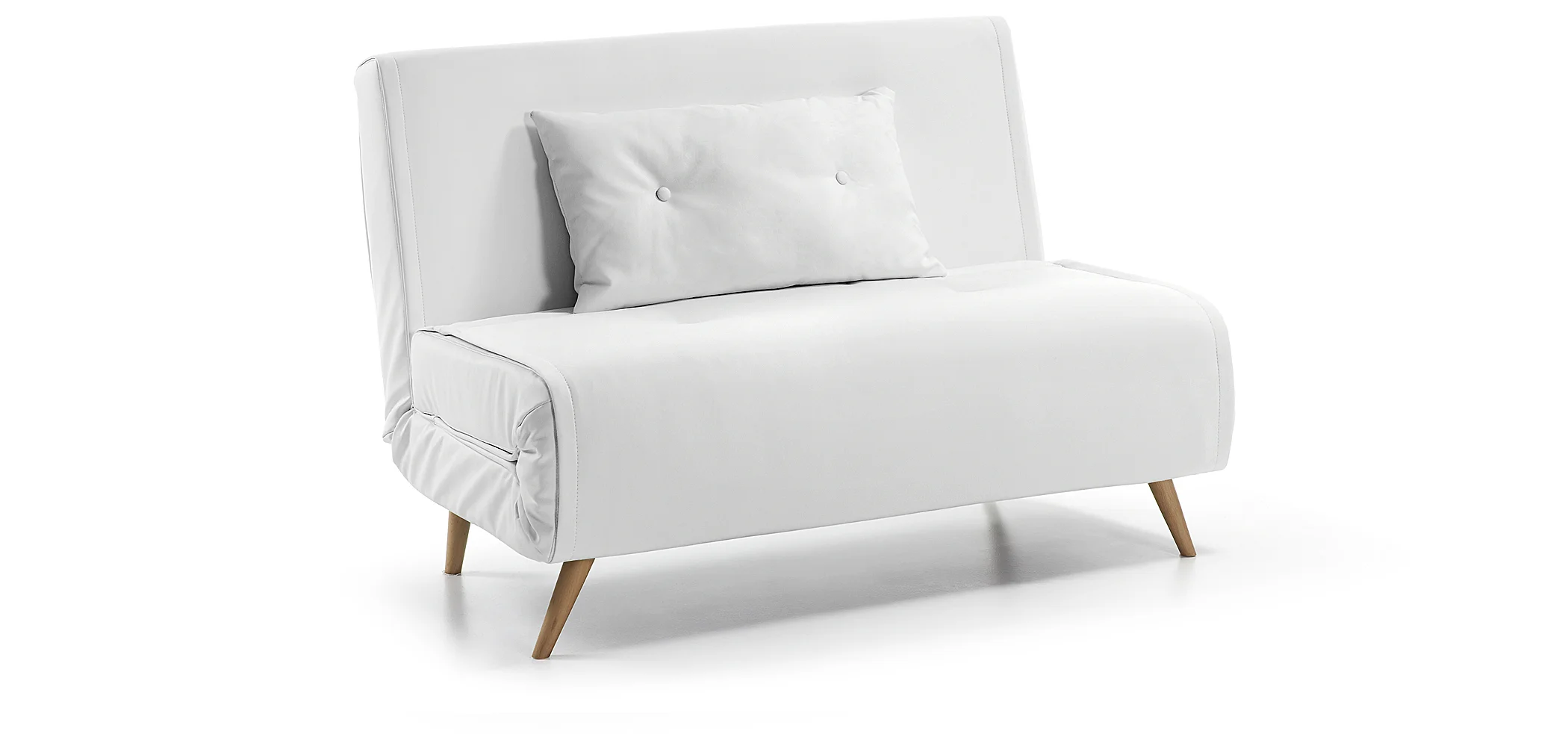 Sofá cama blanco Moderno Tupana