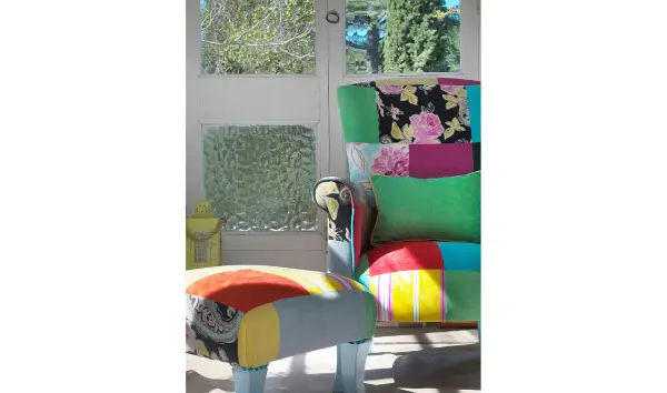 Butaca vintage Patchwork Genove