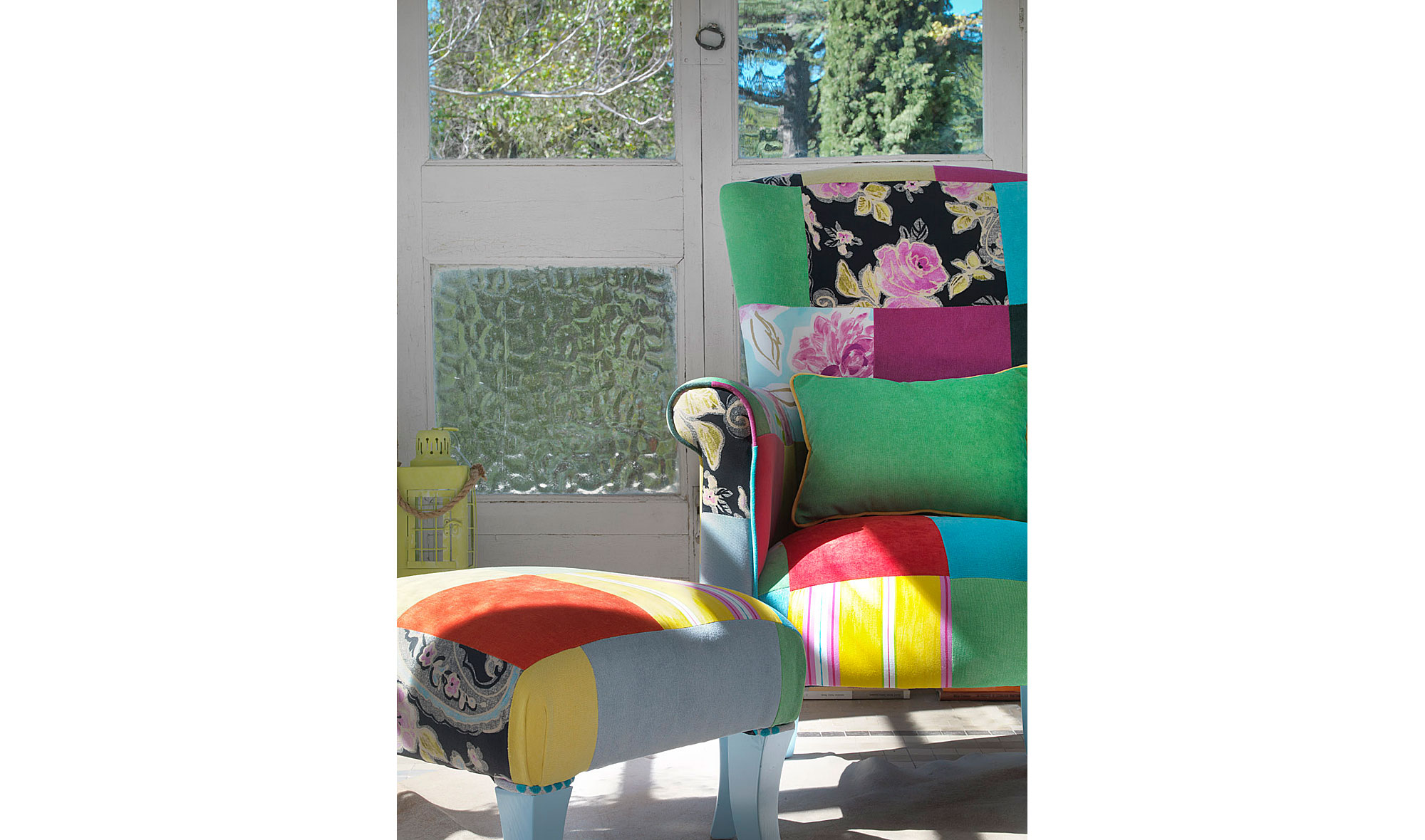 Butaca vintage Patchwork Genove