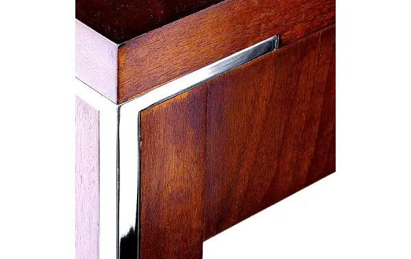 Mesita cuadrada con cajón moderna