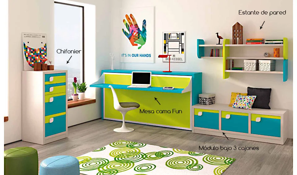 Habitación infantil Fun