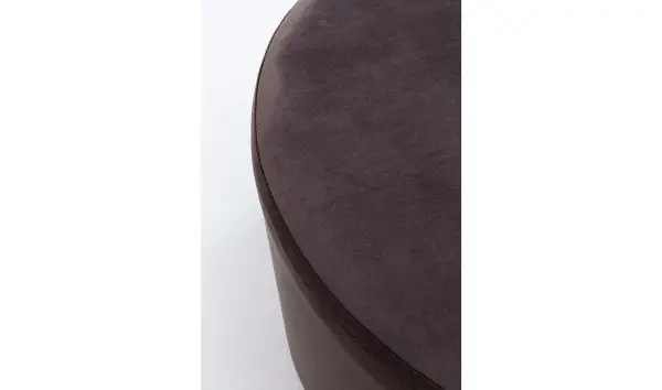 Taburete Cherry gris oscuro plata