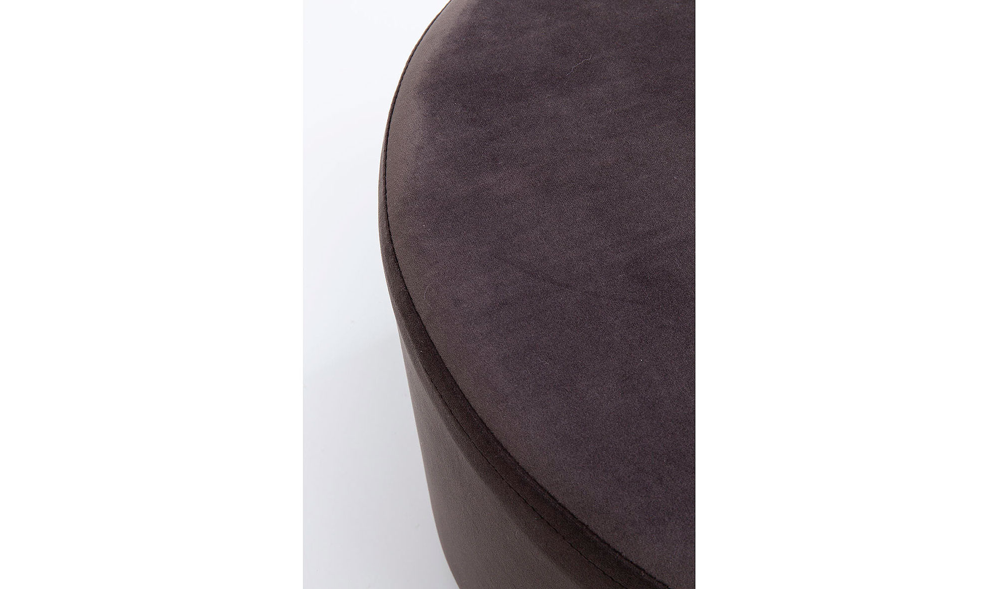 Taburete Cherry gris oscuro plata