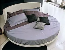 Cama Redonda tapizada Otelo