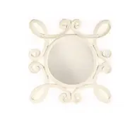 Espejo Vintage Blanco
