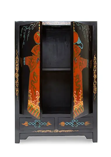 Armario Oriental Kimono Negro