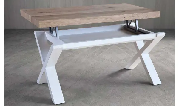 Mesa de centro elevable nórdica Copenhague