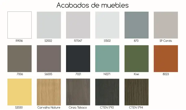 Mesa de escritorio mostrador roble Leggo