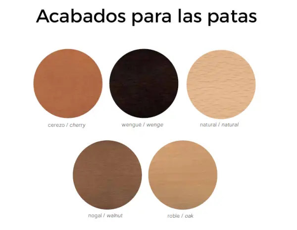 Sofá tapizado patas de madera relax Noopi