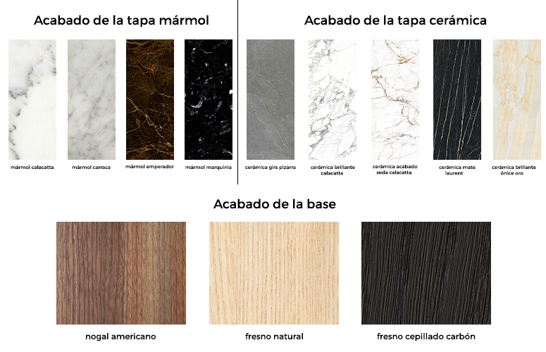 Mesa de comedor de diseño Medley Bonaldo