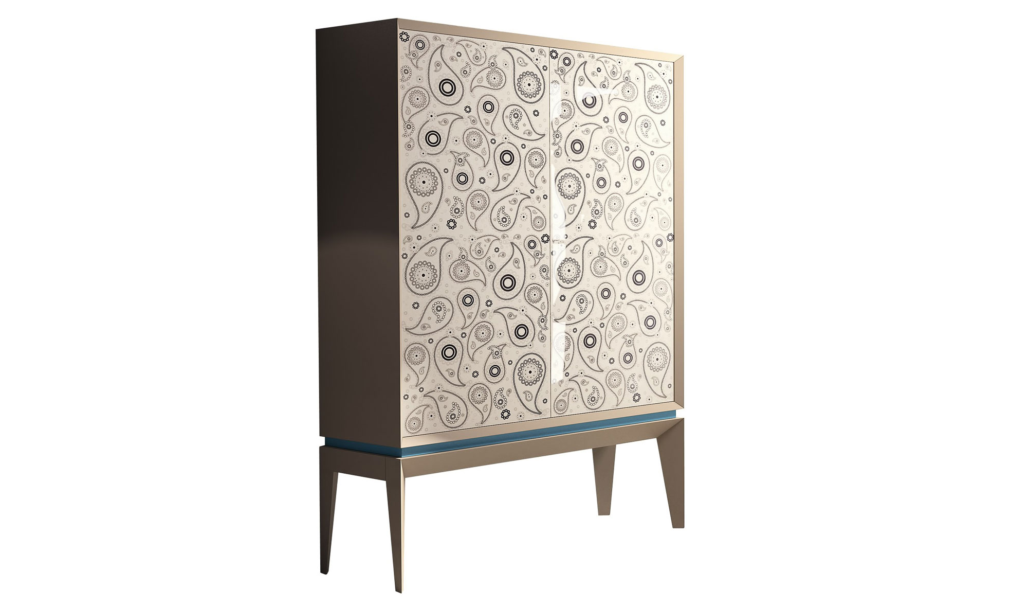 Aparador alto 2 puertas moderno triangle Paisley