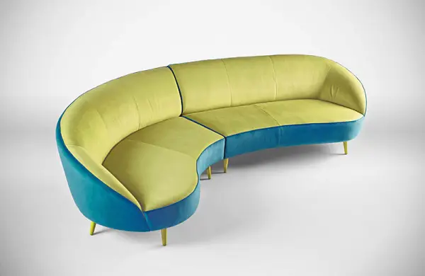 Sofa vintage 3 plazas Baltimore