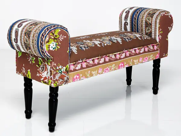 Banco Beige Patchwork