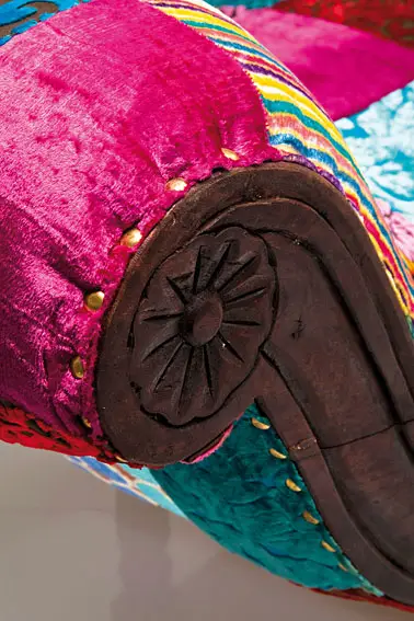 Banco Velvet Patchwork
