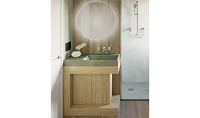Mueble de bao microcemento Indo II