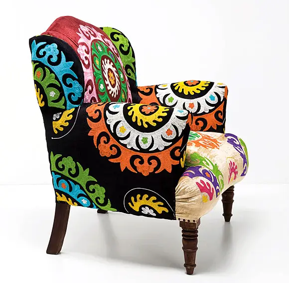 Butaca Patchwork Mandala