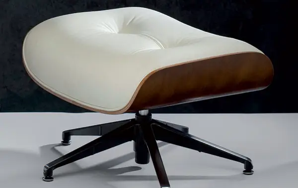 Sillón Relax con escabel Blanco