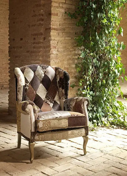Orejero Patchwork Pardo