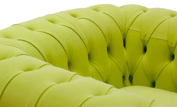 Sillón verde chesterfield Chesire