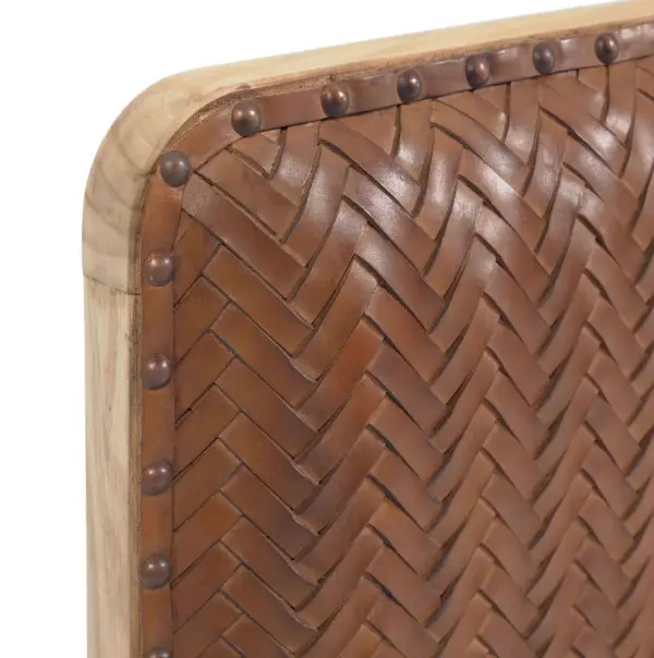 Cabecero de madera maciza Natesa