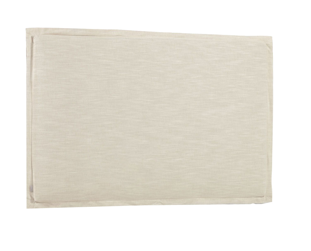 Cabecero blanco tapizado desenfundable Tanit