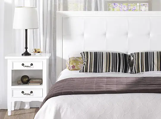 Cabecero Vintage Blanco Madison