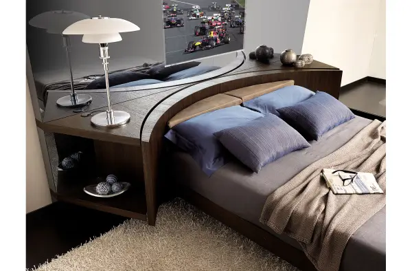 Cama giratoria Bairon Speed LCD con espejo tv