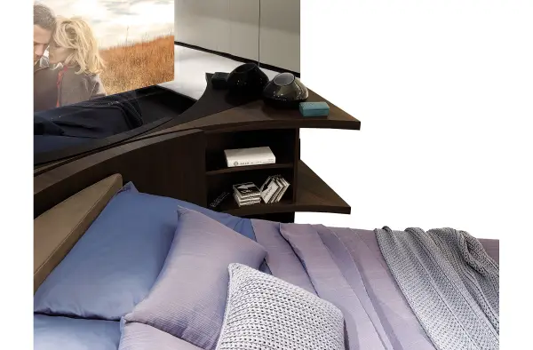Cama giratoria Bairon Speed LCD con espejo tv
