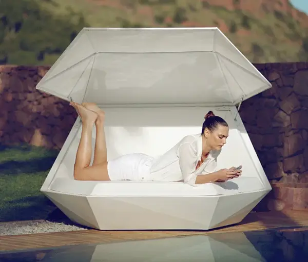 Cama Chill Out con Parasol Daybed