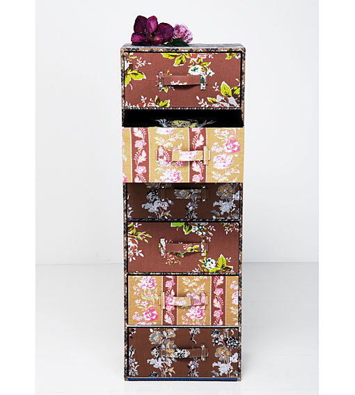 Chiffonier Beige Patchwork