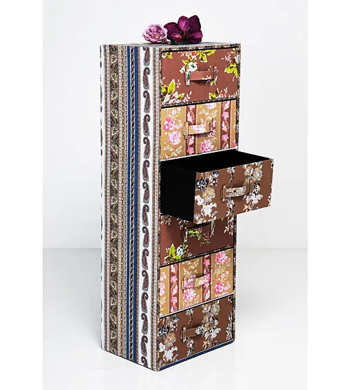 Chiffonier Beige Patchwork