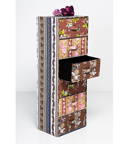Chiffonier Beige Patchwork
