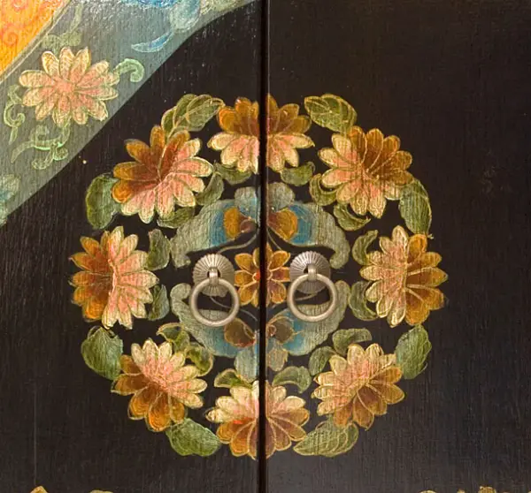 Consola China Kimono Negra