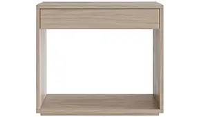 Consola 1 cajón de 100 roble nórdica Osaka